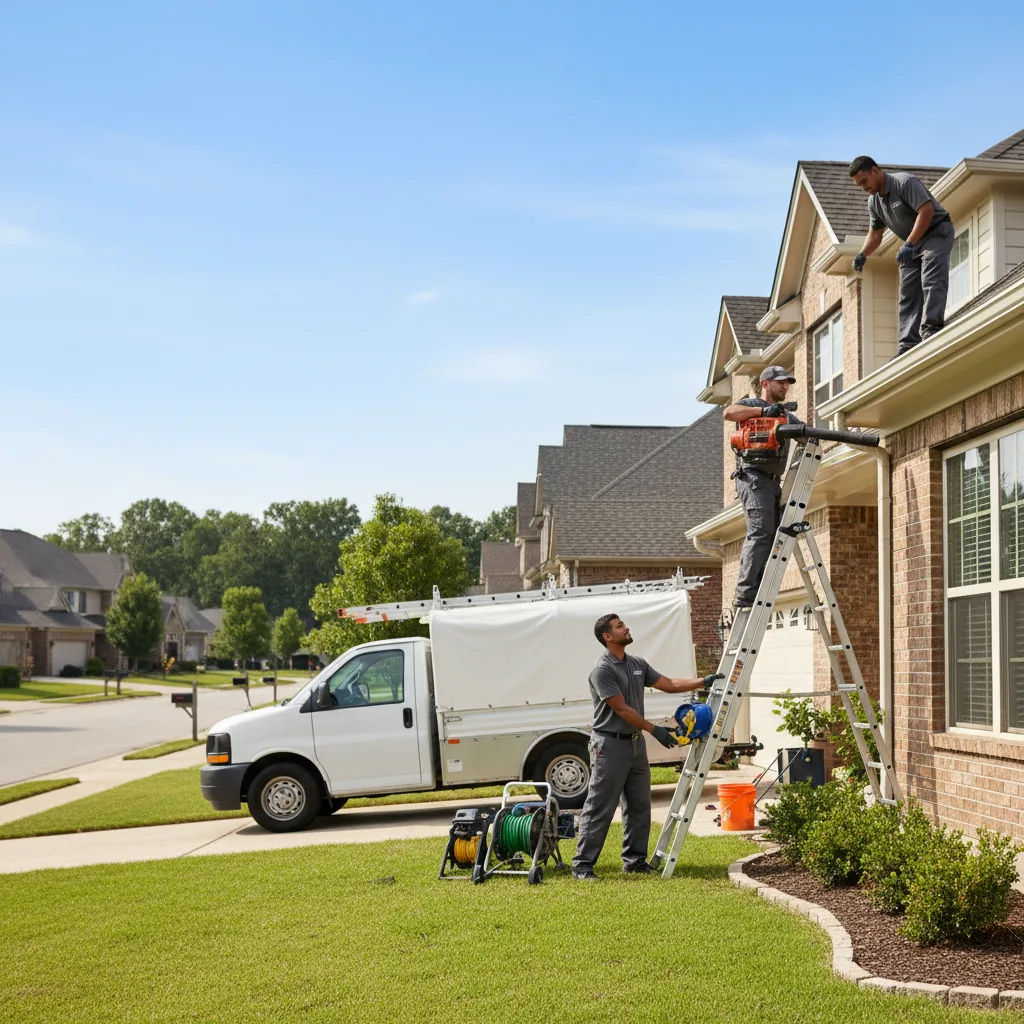 Home Gutter Service in Brandon, MS near me